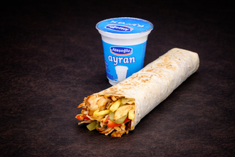 Ekonomik Tavuk Döner Jumbo Dürüm (Xl) görseli