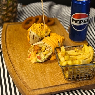 Dallas Wrap Menü görseli