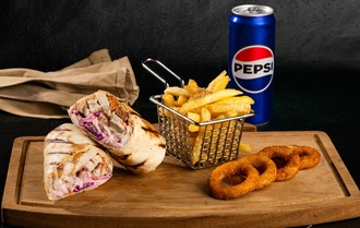 Texas Wrap Menü görseli