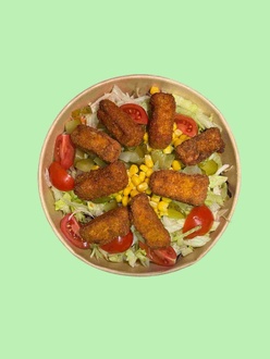 Çıtır Tavuk Salata görseli