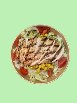 Izgara Tavuk Salata görseli