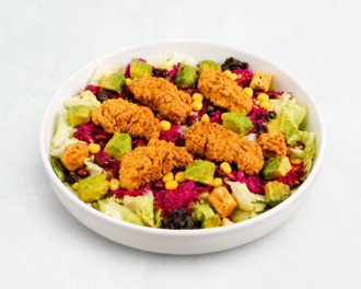 Chicken Fingers Salata görseli
