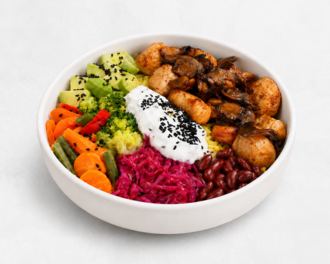Soya Soslu Mantarlı Tavuk Bowl görseli