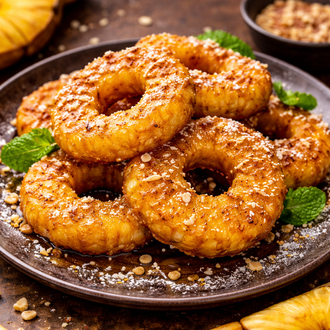 Kızarmış Ananas görseli