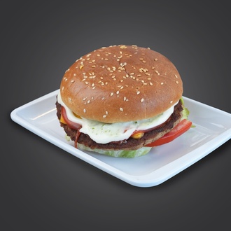 Et Burger (Tek Köfte 90 Gr) görseli