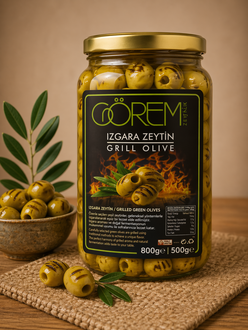 Yeşil Izgara Zeytin 500G görseli
