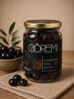 Siyah Edremit Yuvarlama Sele Zetin 400G görseli