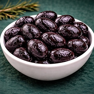 Siyah Yağlı Sele Etli Zeytin 500G görseli