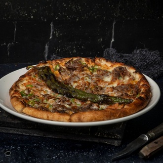 Sebzeli Dönerli Pide görseli