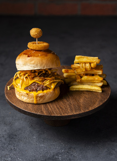 Why Burger Large (2 Kişilik) görseli