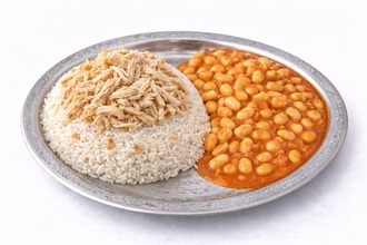 Tiftik Tavuk Pilav + Kuru Fasulye görseli