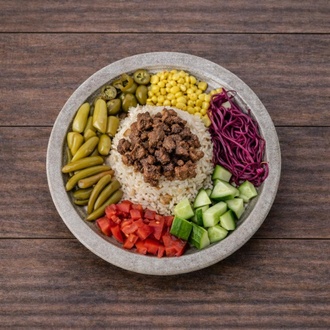 Pilav Üstü Dana Kavurma görseli