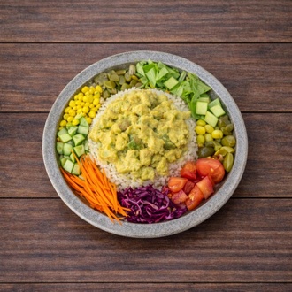 Köri Soslu Tavuk Pilav görseli