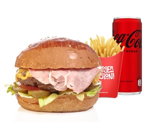 Füme Burger Menü (200 Gr.) görseli