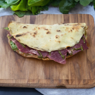 Füme Kaburgalı Panini görseli