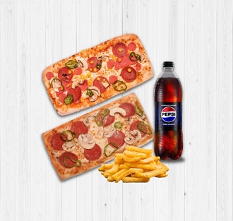 2'Li Pizzarella Menü 2 görseli