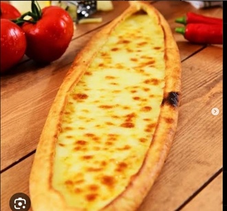 Kaşarlı Bafra Pidesi (Açık) (Kayık) görseli