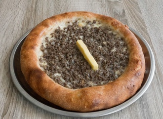 Kıymalı Kaşarlı Bafra Pidesi (Yuvarlak) görseli