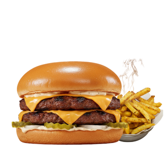 Double Classic Burger görseli
