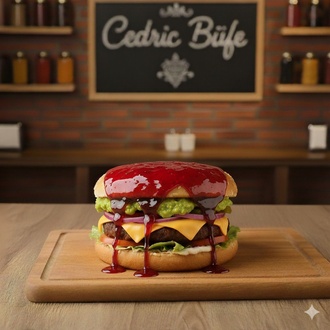 Visneli Hamburger görseli