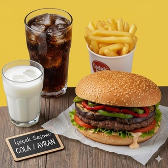Köz Hamburger Menü görseli