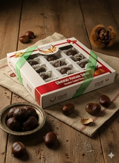 Çikolata Kaplı Kestane Şekeri görseli