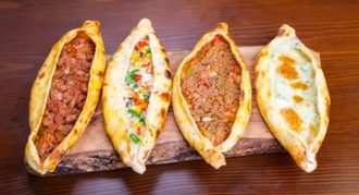 Mix Mini Pide Tabağı (4 Adet) görseli