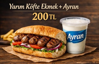 Yarım Ekmek Arası Köfte Ekmek görseli