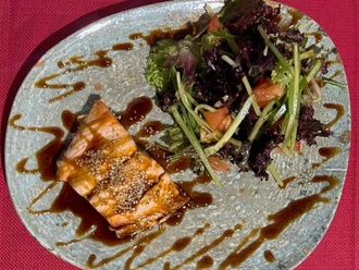 Teriyaki Soslu Somon görseli