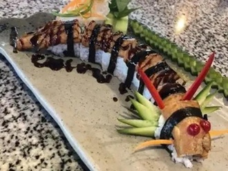 Dragon Roll (8 Adet) görseli