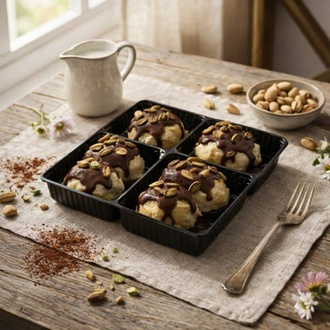 Antep Fıstıklı Profiterol (8 Top) görseli