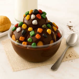 Çakıltaşlı Profiterol (250 Gr.) görseli