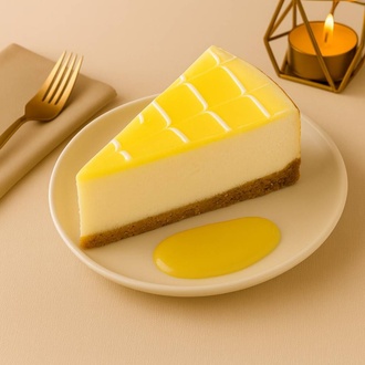 Limonlu Cheesecake (Dilim) görseli