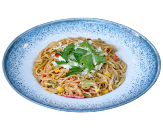 Sebzeli Spagetti görseli