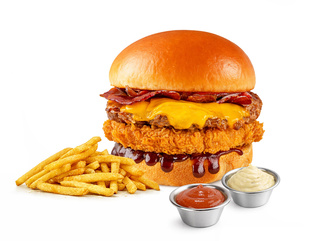 Smoky Bbq Burger görseli