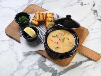 Mantarlı Tavuk Çorbası görseli