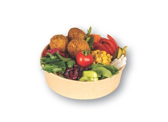 Falafel Bowl (6 Adet Humus Dolgulu Falafel İle) görseli