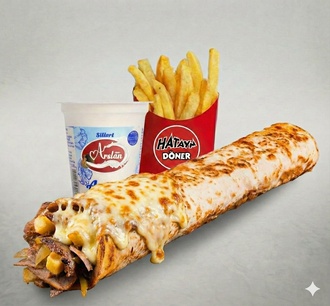 Kaşarlı Et Döner Dürüm Menü görseli