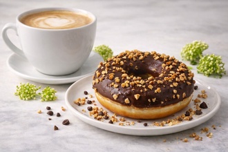 Fındık Kremalı Donut  (71 Gr.) görseli