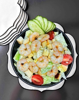 Karidesli Sezar Salatası görseli