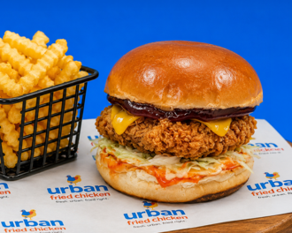 Urban Crunch Bbq Burger görseli