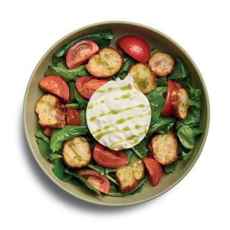 Burratalı Simit Krutonlu Mini Salata görseli