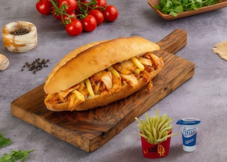 Tam Ekmek Tavuk Menü görseli