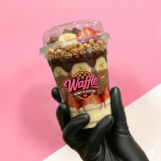 Çikolata Karnavalı Waffle Cup (Bardak) görseli