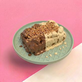 Çikolata Krizi Waffle (Büyük) görseli