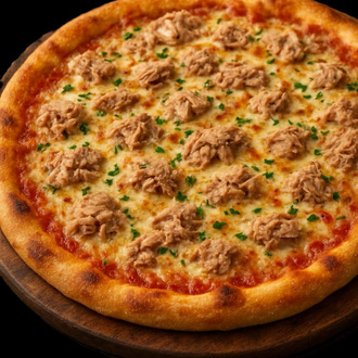 Ton Balıklı Pizza görseli