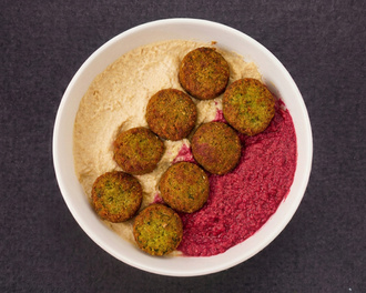 Falafel Topları & Humus (8 Adet) görseli