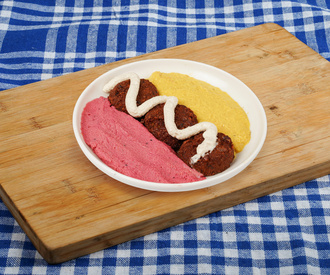Falafel Topları & Humus (8 Adet) görseli