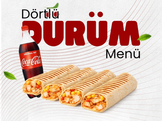 4'Lü Dürüm Menü görseli