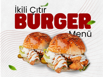 2'Li Çıtır Tavuk Burger görseli